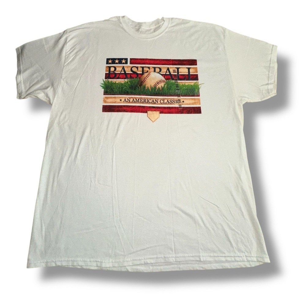 Men’s Unknown Brand Baseball An American Classic T-Shirt